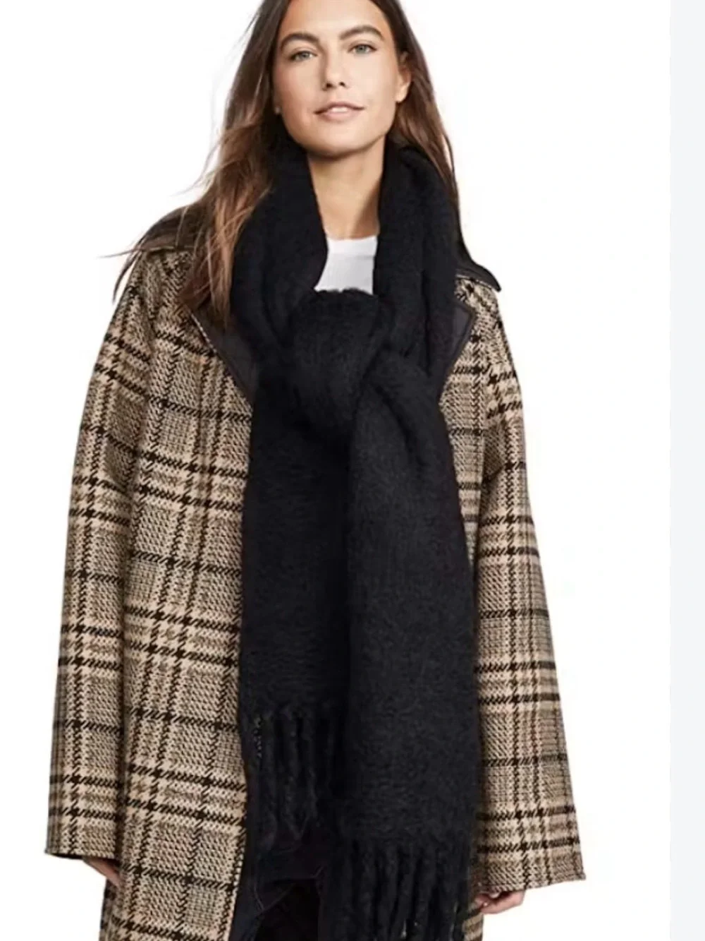 Oversized Blanket Scarf - Women Accessories